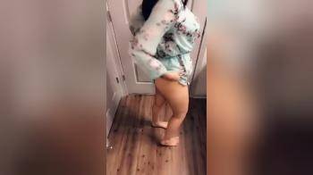 video of That is a quick strip naked