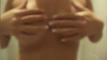 video of Stina flashing her perfect tits