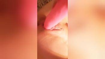 video of Masturbating with her dildo