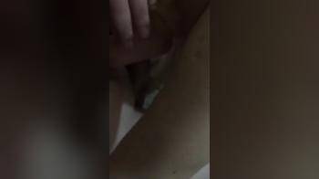 video of Engin close up taking care of her husbands cock