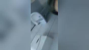 video of Getting my cock sucked off in public toilet