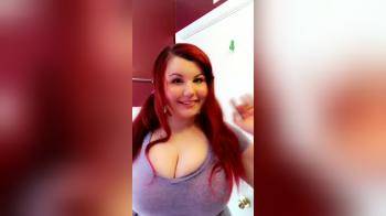 video of red hair huge tits
