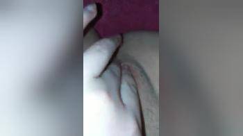 video of Tasty pussy clit rub close up