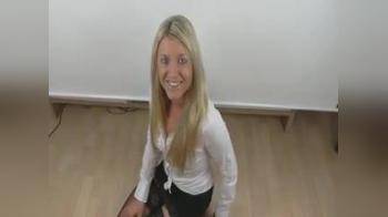 video of cumshot blonde secretary at office