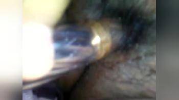 video of Super close up vibrator on clit
