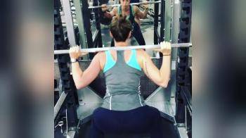video of Working out her tight ass