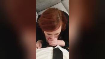 video of Chubby Redhead Blowjob