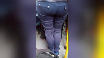 video of Ass on a train