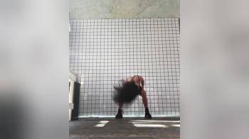 video of Head spinning dance