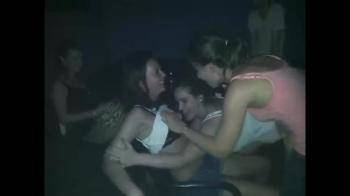 video of Drunk girls playing with their friend