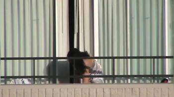 video of Sex on a balcony of hotel