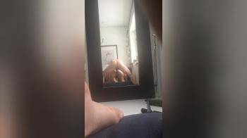 video of Fucking her from behind filmed in the mirror