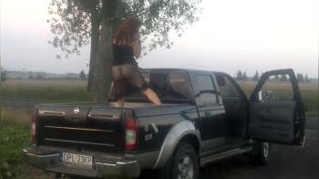 video of Dancing on a Car