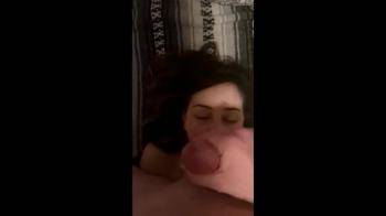 video of Wife Receiving Messy Facial