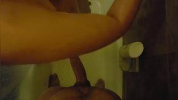 video of Churning my Shlong under the shower