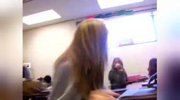 video of Striptease in college classroom
