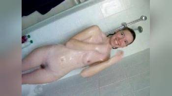 video of Marie cute wife taking a shower