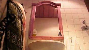 video of hidden cam in bathroom of my GF