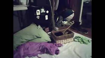 video of Hippie couple fuck on webcam 