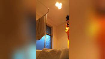 video of Shower Voyeur Spying on my Roommate