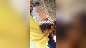 video of in an alley my GF sucks me off 