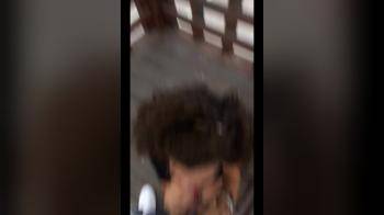 video of Picoletta sucking my cock in public
