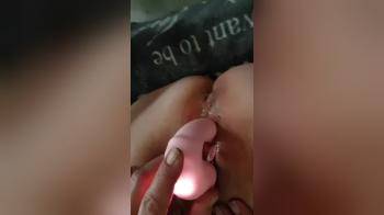 video of red fishnet masturbating while I wank