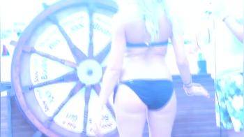 video of Jobbie Nooner Hot Blonde in black bikini