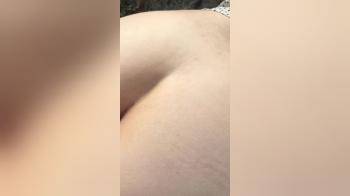 video of Fucking her tight pussy outside with anal ending