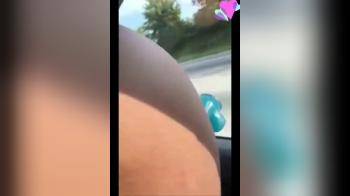 video of flashing in the car
