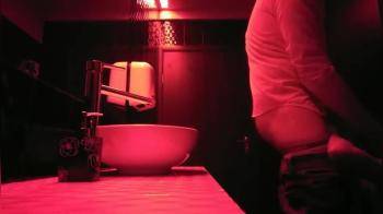 video of Quickie in club restroom