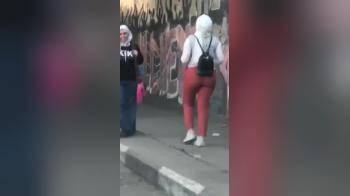 video of Hijab Muslim big ass