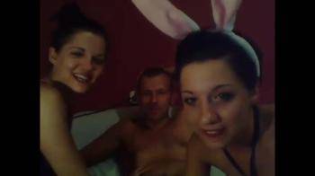 video of Kinky threesome have fun on webcam