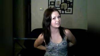 video of Girl show tits for friends on chatroulette