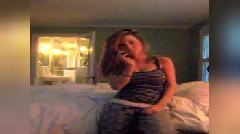 video of Bf instructs gf 2 film as she strips while on fone