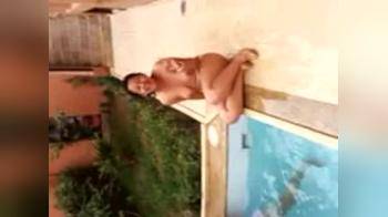 video of Naked women in pool