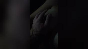 video of Orgasm in the dark