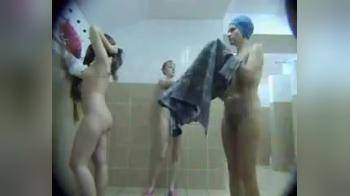 video of Naked in the locker room