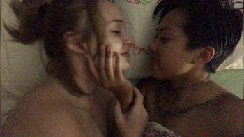 video of ADORABLE makeout sesh before bed