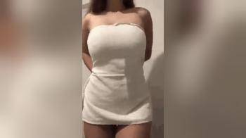 video of Perfect amateur towel drop