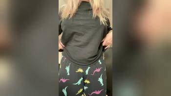 video of Green pajamas revealing her amazing tits