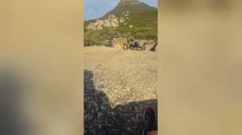video of fuck hidden behind the rocks
