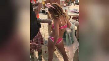 video of Ass Branded on the beach