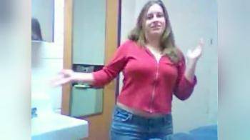 video of chubby college girl sheds her clothes
