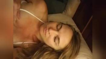 video of playing with her tit and nipple
