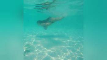 video of underwater camera in swimming pool