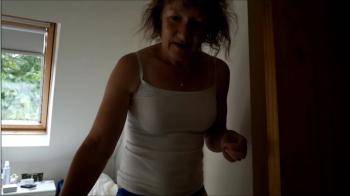 video of in the attic showing off her undies