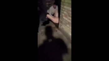 video of Fingering her in the street and not caring at all