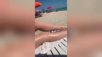 video of sexy girl naked on the beach