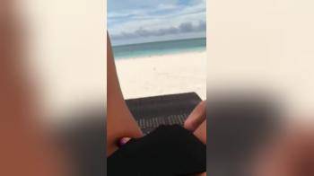 video of Masturbate on the beach